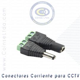 Estos conectores son utilizados para sistemas de CCTV para energizar las Camaras de Seguridad.
